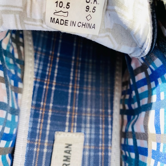 Ben Sherman Black HiTop Woven Lace up. EUC. US Size 10.5. UK size 9.5 - Picture 4 of 14